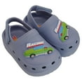 thumbnail image 2 of Hot Wheels Toddler Boys' Clogs with Adjustable Strap - Dusty Blue, Size 9, 2 of 8