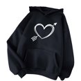 thumbnail image 2 of POTETI Womens Fall Hoodies Casual Long Sleeve Hooded Sweatshirts Pullover Tops, 2 of 4