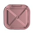 thumbnail image 1 of Simple Sweet Women Girls Solid Color Cosmetic Case Earring Storage Case Rings Container Transparent Jewelry Box Invisible Braces Storage Case PINK SMALL, 1 of 8