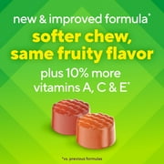 vitafusion MultiVites Gummy Multivitamins for Adults, Berry, Peach and Orange Flavored, 150 Count