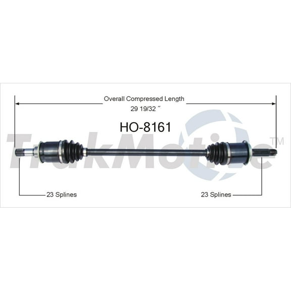 Surtrak Axle HO-8161 CV Axle Shaft