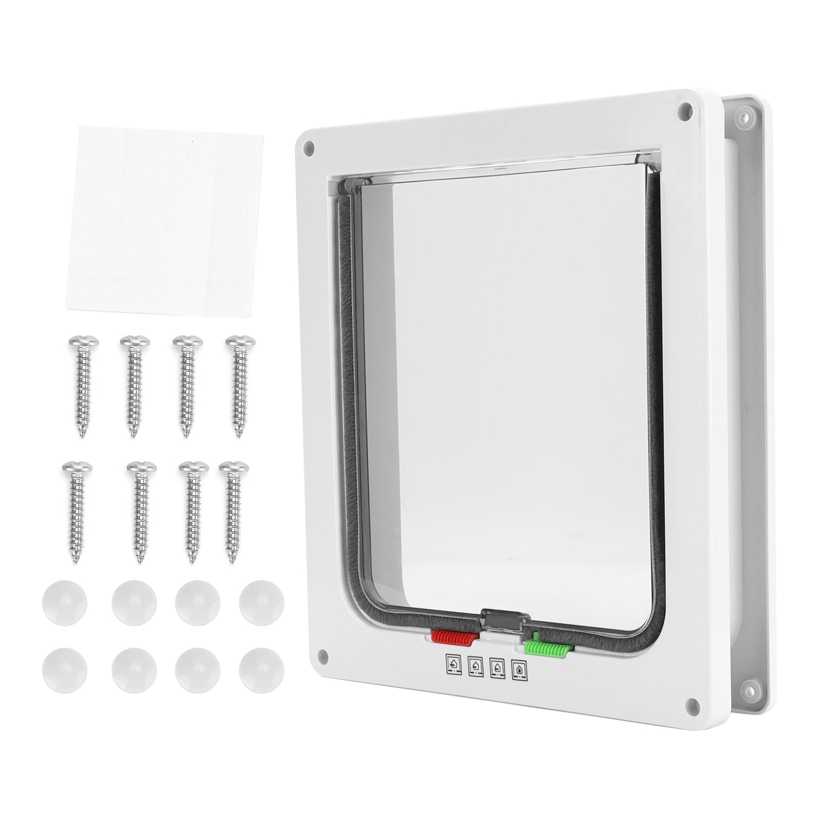 Detachable Pet Door, Wallmounted Pet Door Plastic Easy To Install For Cats For Dogs For Doggies