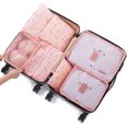 thumbnail image 2 of 7PCS Travel Storage Bags, Waterproof Clothes Sorting Packages Travel Packing Cube Luggage Organizer Pouch, 2 of 8