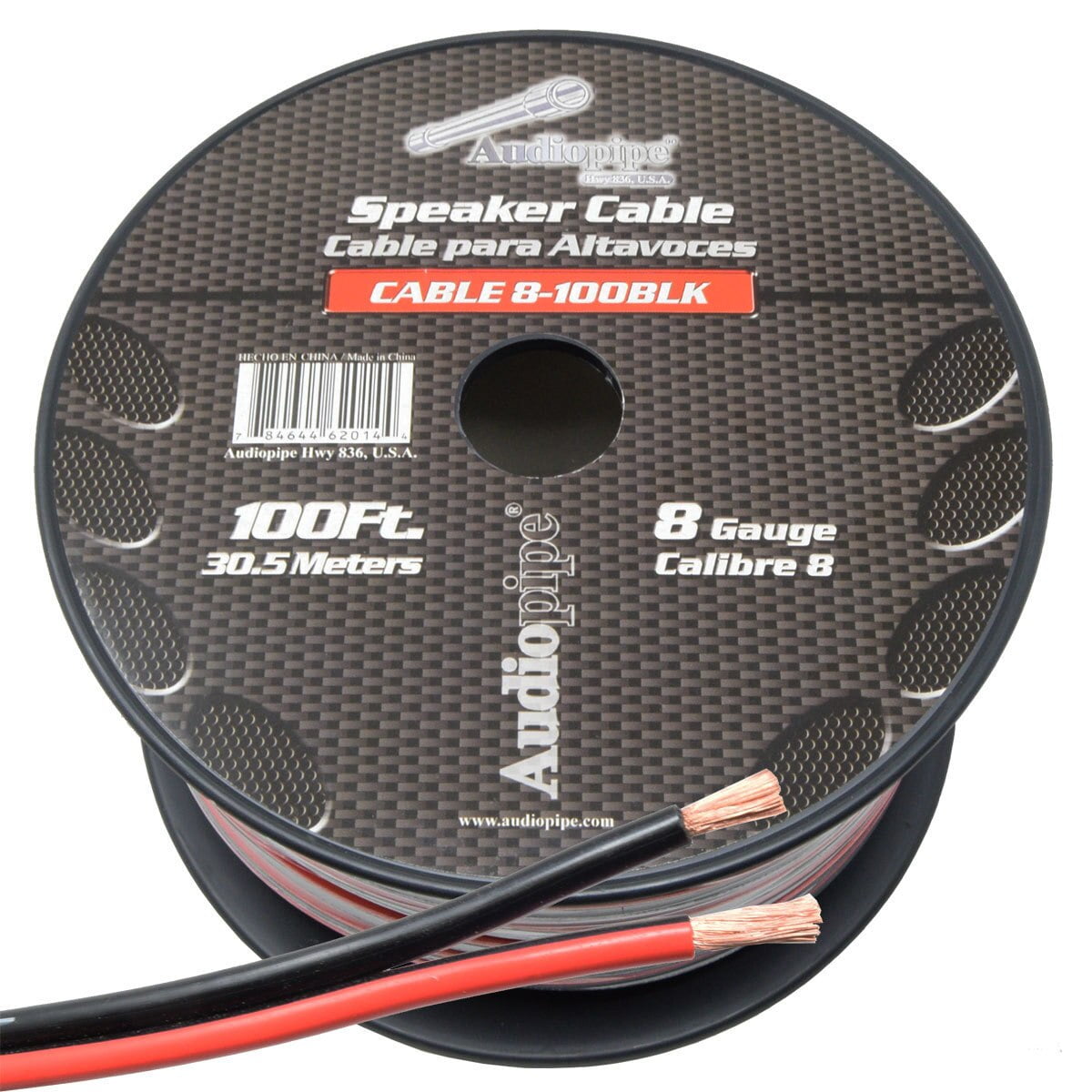 20FT 8 Gauge Primary Speaker Wire Amp Power Ground Car Audio 10' Red 10' Black 