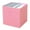 Pink, variant on Shoreew Fabric Storage Cube with Handle Large Capacity Easy Access Foldable Heavy-Duty Toys Clothes Storage Box Organization Accessory