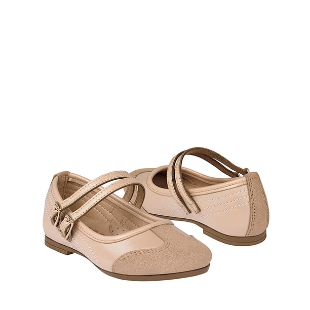 ZAPATOS STYLO NIÑA 26616 SIMIPIEL BEIGE 15-17