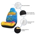 thumbnail image 4 of Uemuo Submarine And Landscape Pattern Car Seat Covers for Front Seats Waterproof Seat Covers for Cars, Universal Auto Front Seats Protector Fits for Car-1, 4 of 6