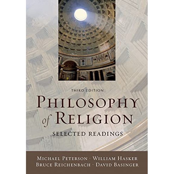 Pre-Owned Philosophy of Religion: Selected Readings Paperback