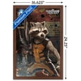 thumbnail image 3 of Marvel Cinematic Universe - Guardians of the Galaxy - Rocket Racoon Wall Poster, 14.725" x 22.375", Framed, 3 of 5