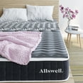Allswell 2" 5Zone Cooling Titanium Memory Foam Mattress Topper, King