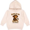 thumbnail image 2 of Inktastic Born to Be Wild Toddler Hoodie, 2 of 4