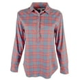 thumbnail image 4 of Women's Hadley Plaid Pullover Shirt RR Small, 4 of 4