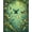 Green, Pattern 4, variant on Flatwoven High Traffic Area Rug, Botanical Jungle Insect With Stylized Beetles And Butterfly Wing Overlays, Non Slip, Stain Resistant, Washable Area Rugs for Living Room, Bedroom(Green, 3X5)