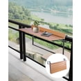 thumbnail image 1 of VEVOR Table Suspendue pour Balcon 15 x 39 Po Table de Bar pour Rambarde de Patio Extérieur Ajustable, 1 of 9