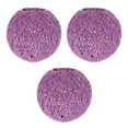 thumbnail image 3 of Raindrops 3pcs Lamp Shade for Table Lamp Rattan Lamp Shade Woven Pendant Lamp Shade Chandelier Lamp Shade for Floor Light, Purple, 3 of 8