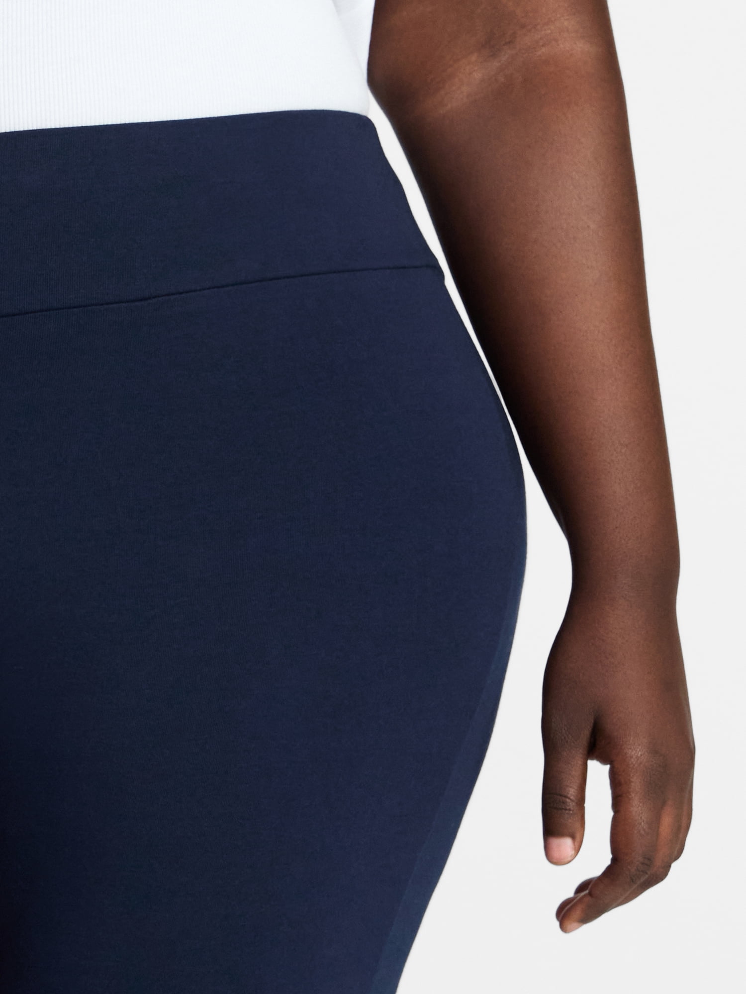 Terra & Sky Women's Plus Capri Legging, Sizes 0X-5X