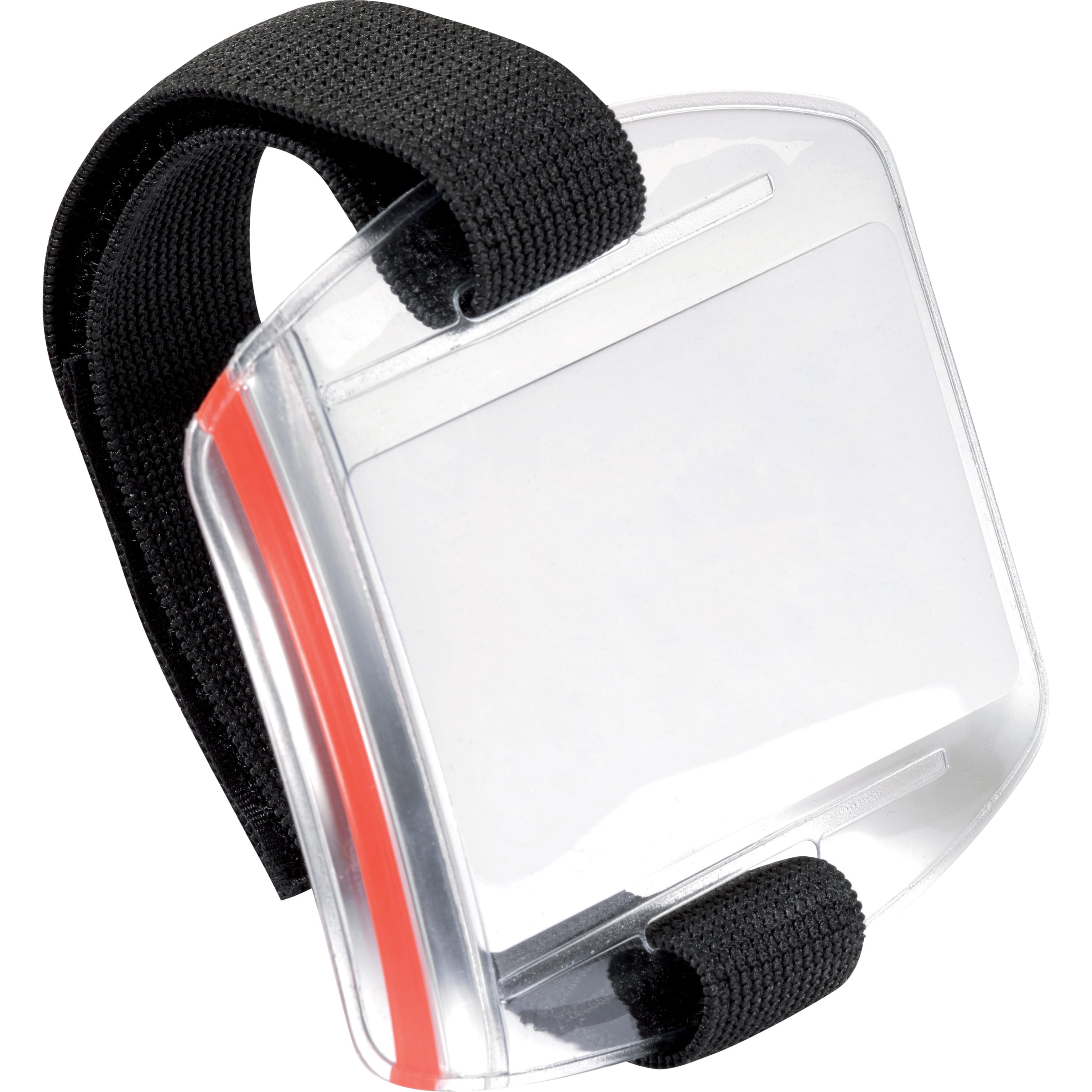 DURABLE Outdoor Secure Arm Strap Badge Holder, Pack of 10 (841419)