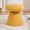 Yellow, variant on Soft-padded Footstool, Mushroom Ottoman with 360° Swivel, Makeup Stool, No Assembly Round Stool for Bedroom Living Room Entryway