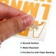 thumbnail image 3 of Uxcell Letras y Números de Vinilo Kit de Calcomanías, Calcomanías Autoadhesivas para Buzón, Señal Naranja 486 Piezas 6 Hojas, 3 of 6