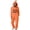 D, variant on Inleife Women's Halloween Pumpkin Face Print Hooded Plush Fleece Onesie, Full Zip Jumpsuit with Side Pockets for Cosplay Holiday Party Wear