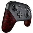 thumbnail image 5 of eXtremeRate Textured Red Replacement Handle Grips for Nintendo Switch Pro Controller, 3D Splashing DIY Hand Grip Shell for Nintendo Switch Pro - Controller NOT Included, 5 of 7