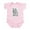 Petal Pink, variant on CafePress - Cow & Calf Infant Bodysuit - Baby Light Bodysuit, Size Newborn - 24 Months
