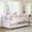 Purple, variant on Twin Size Daybed with Trundle on Rollers, Metal Frame with Pull-Out Bed and Steel Slat Support, No Box Spring Needed, Multi-Functional Sofa Bed for Living Room, Bedroom, Guest Room in Purple