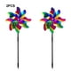 thumbnail image 5 of Wosthever Repelente de pájaros para mascotas, Spinner de viento no tóxico, mantiene alejados a los pájaros, decoración de jardín al aire Jardín y Patio Degradado de color, 5 of 6