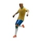 thumbnail image 2 of Figura de jugador de fútbol de 1/64, juguete, mini estatua de jugador de fútbol, ​​regalo de cumpleaños Amarillo, 2 of 7