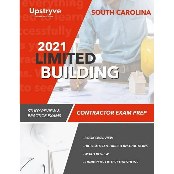 2021 South Carolina Limited Building Contractor Exam Prep: Study Review & Practice Exams (Paperback)