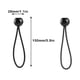 thumbnail image 5 of Greeniant 12 Uds. De pinzas para tienda, dosel, bola de cuerda, lonas elásticas fijas para poste de barco, resistentes a la intemperie, para carpas punto blanco negro, 5 of 6