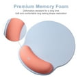 thumbnail image 3 of Ergonomic Candy-Color Mouse Pad, with Gel Wrist Rest Support, Non-Slip for Home Office Working, 3 of 6