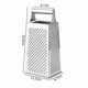 thumbnail image 5 of Robust Stainless Steel Cheese Grater, Square Grater, 5 of 5