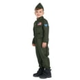 thumbnail image 2 of Dress-Up-America Fighter Pilot Costume for Kids - Air Force Fighter Pilot Jumpsuit - Top Gun Dress-Up Suit for Boys, 2 of 3
