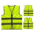 thumbnail image 3 of Chiccall Reflective Safety Mesh Vest for Men Outdoor Activity Zip Up Vest, 3 of 4
