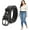 C-gun Black, variant on Plus Size Women Leather Belt Black Casual Waist Belt for Jeans Pants with Metal Pin Buckle