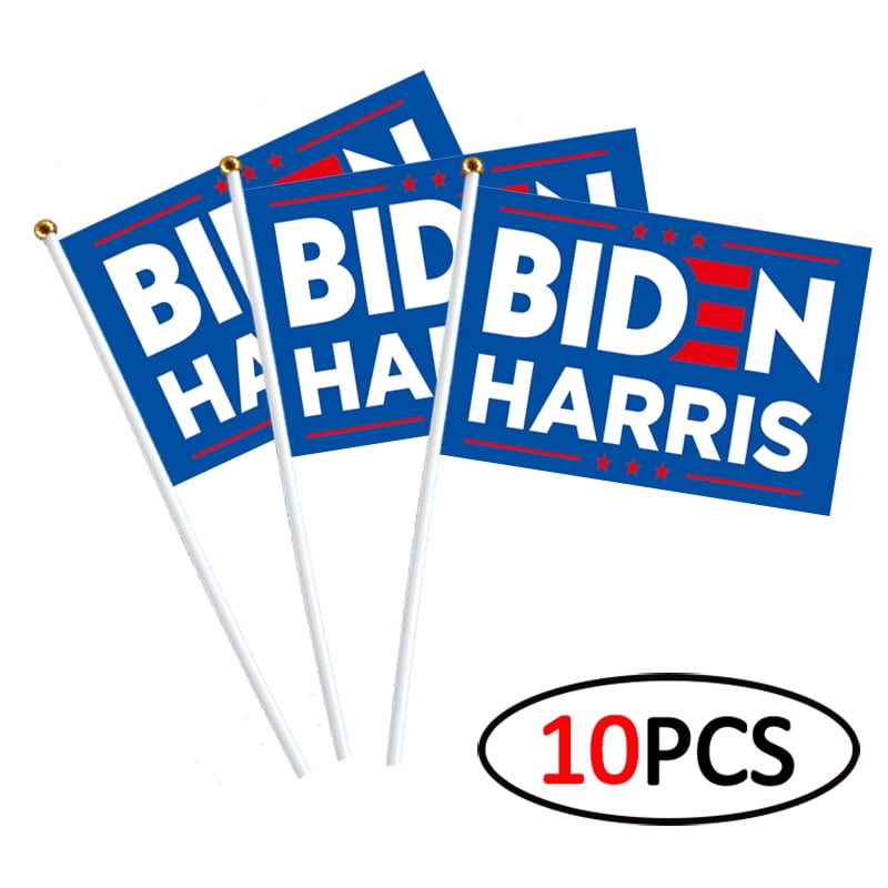 BIDEN HARRIS Flag President 2020 21x14cm Feet Banner Joe ...