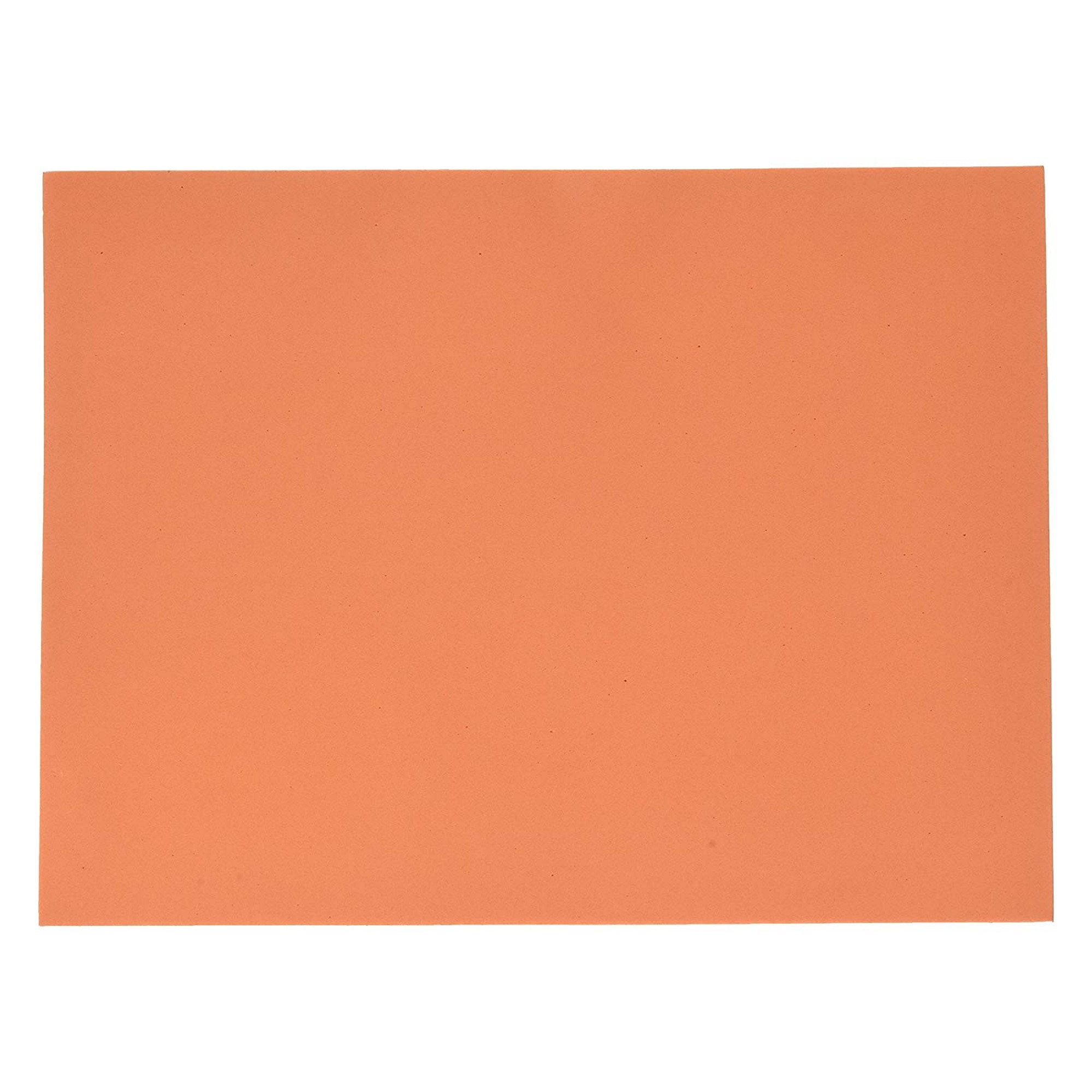 Darice Orange Foam Sheet 2mm Thick 9 x 12 inches 1 Sheet