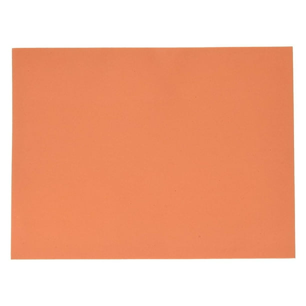 Darice Orange Foam Sheet 2mm Thick 9 x 12 inches 1 Sheet