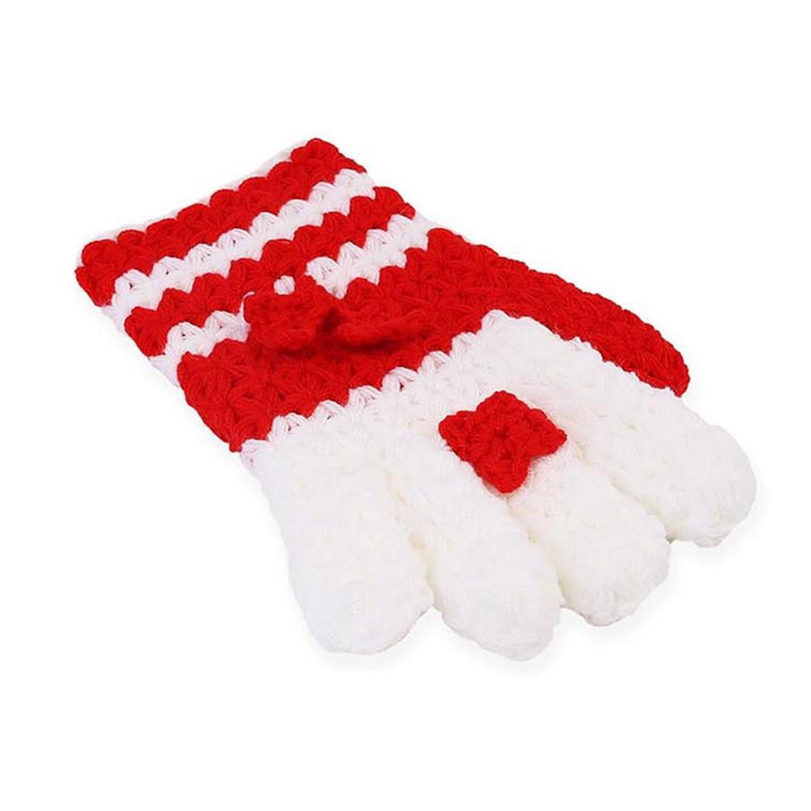 Hand Knitted Exfoliating Bath Gloves