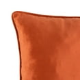 thumbnail image 4 of Lush Decor 100% Polyester Solid Velvet Decorative Pillow Mineral Yellow Single 20X20, 4 of 8