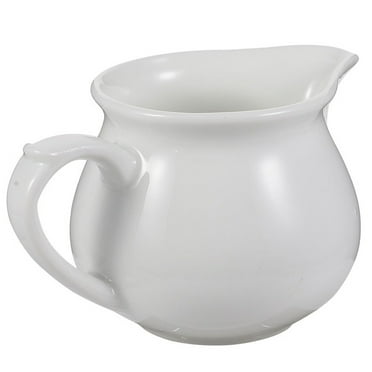 Sauce Bucket Container Ceramic Gravy Pourer Glass Tea Kettle Milk Creamer Jar Salad Dressing Mini Pitcher Individual