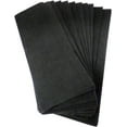 thumbnail image 1 of – Pack of 24, Universal Cut-To-Fit Carbon Activated Pre-Filter Pads for Furnace Floor Register Vent – Fresh & Filtered Air for Indoor – Charcoal Air Filter Sheet – 4" x 12" – Black, 1 of 1