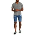 thumbnail image 3 of Levis Men's Orange Tab 505c Slim Fit Cut-Off Distressed Shorts (Medium Wash, W31), 3 of 4