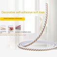 thumbnail image 3 of Flexible PVC Wall Trim Strips for Home Decor - 5M Self-Adhesive Moulding, 3 of 6