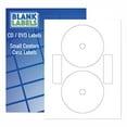 thumbnail image 2 of Blank Labels CD/DVD Labels, Neato Full Face Compatible, Small Center Style Spine and Case Labels Permanent White Matte, Inkjet and Laser Printer Guaranteed 50 Sheets 100 Disc Labels, 2 of 4