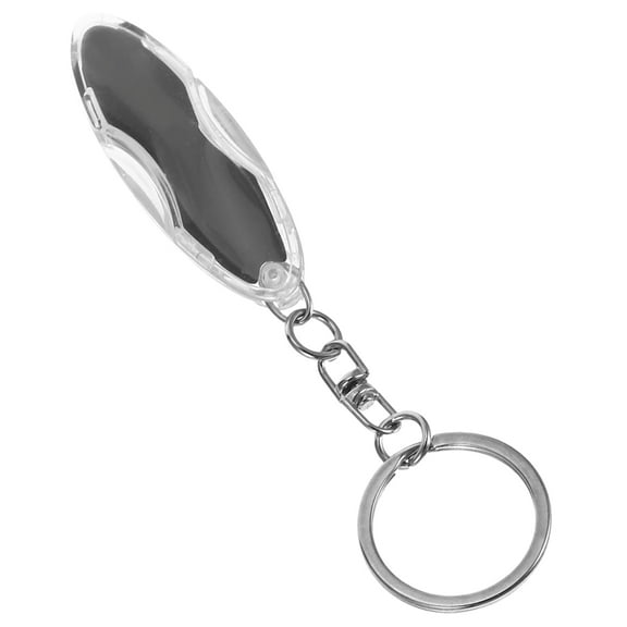 Self-adhesive Stickers Static Elimination Keychain 10.00X1.80X0.80CM Black