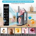 thumbnail image 3 of Máquina para granizados Amaxxo, máquina para helados y bebidas congeladas, 5 ajustes preestablecidos, 3 of 9