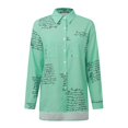thumbnail image 4 of WEAIXIMIUNG Chemises pour Femmes Tendance Été Pack Haut Mode Manches Longues Chemise à Col Imprimé, 4 of 5