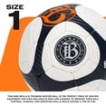 thumbnail image 2 of Franklin Sports NWSL Bay FC Soccer Ball - Kids Mini Size 1 Soccer Ball - Skill + Training Soccer Ball for Kids + Adults - Boys + Girls Soccer Ball - Air Pump Included, 2 of 9